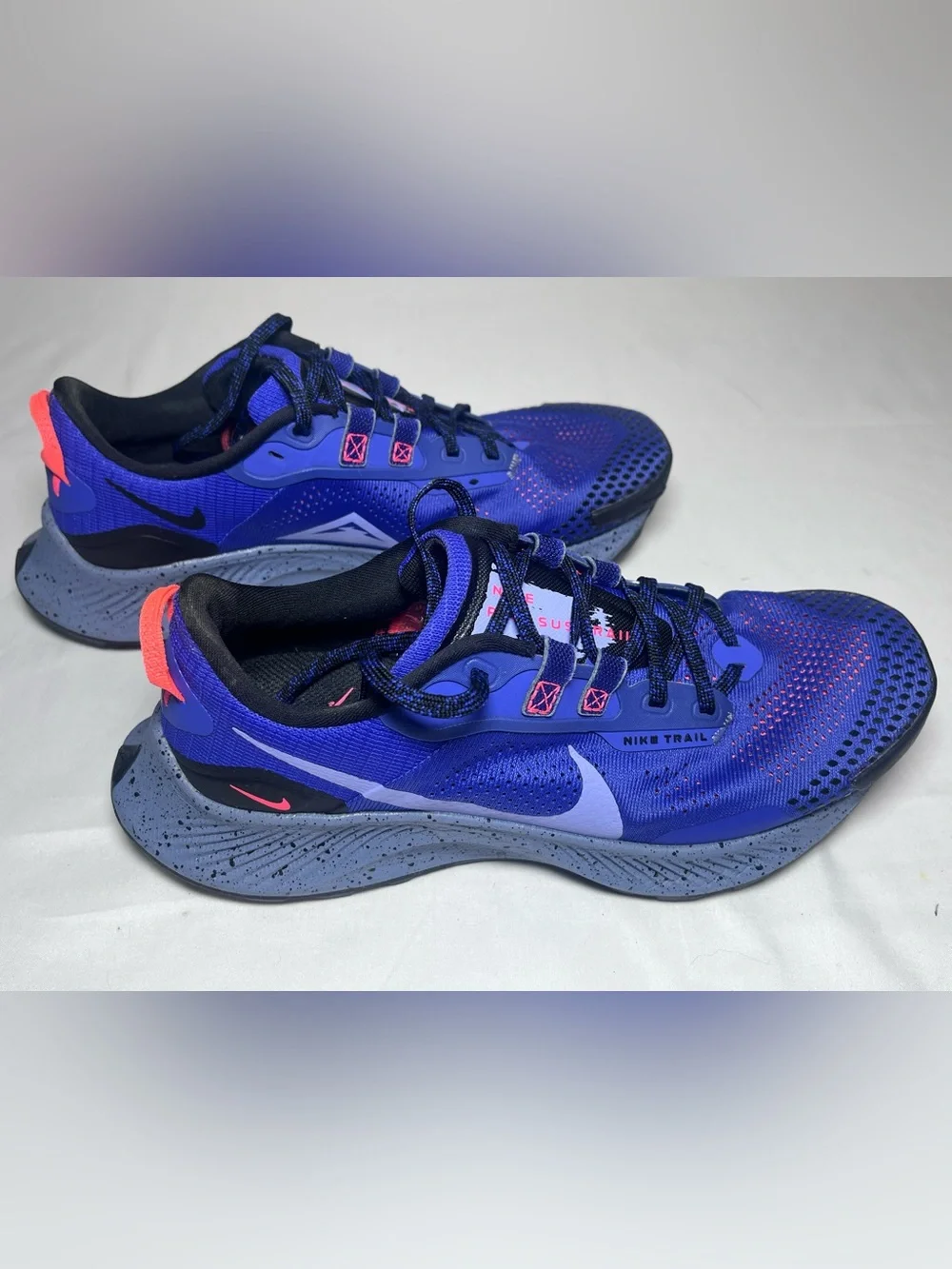 Nike Pegasus Trail 3 Running Shoes with Coral Accents